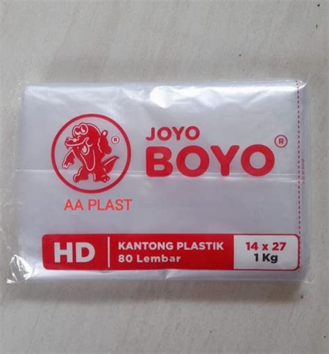 Plastik joyo boyo 14x27=1kg  Grosir (119) Kantong Plastik PP 0